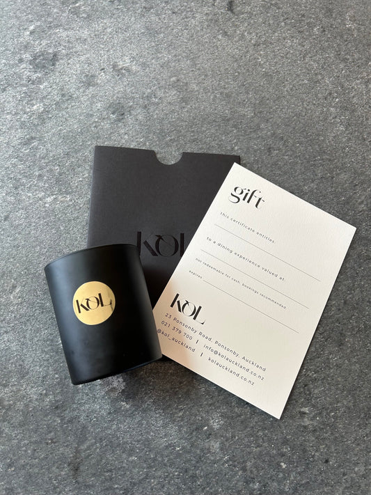 Candle and KOL gift voucher bundle